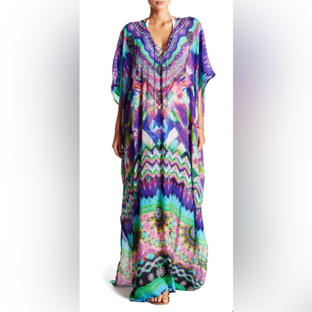 Shahida Parides Vibrance Kaftan Maxi Dress
In Silk
Size: OS
$399
$499